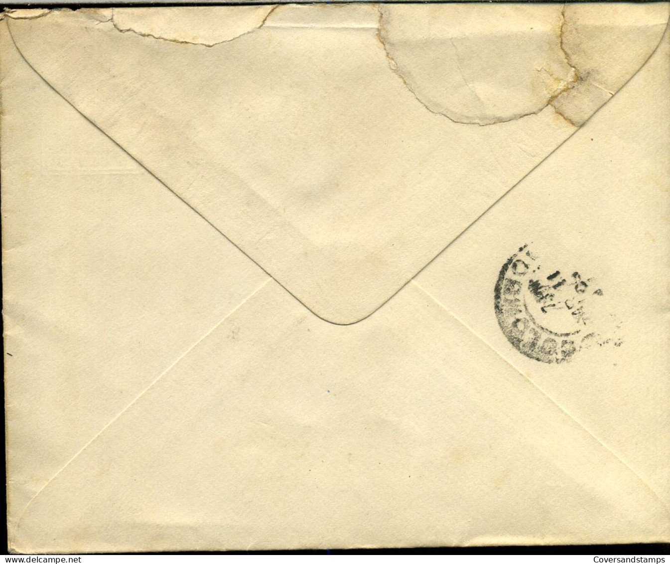 Postal Stationery - 2 Cents - Cover To Colombo - Ceylan (...-1947)
