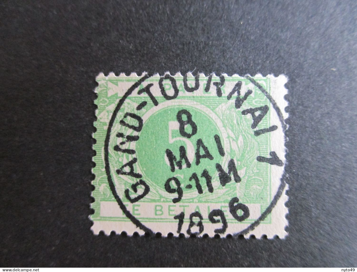 Tx 3 - Centrale Stempel "Ambulant Gand-Tournai 1" - Ambulanti