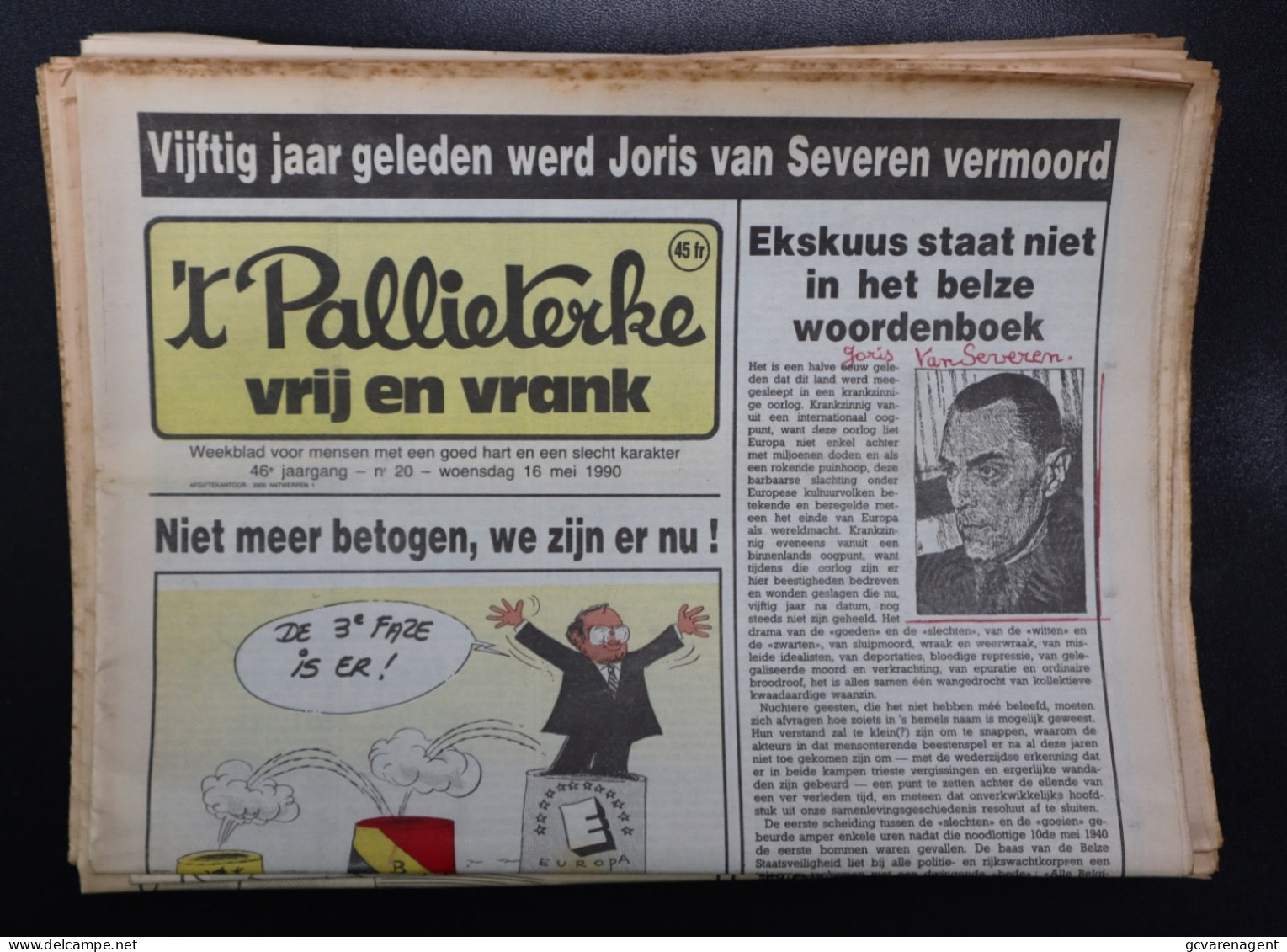 WEEKBLAD 'T PALLIETERKE  46e JAARGANG - Nr 20     16 MEI     1990 - Humor