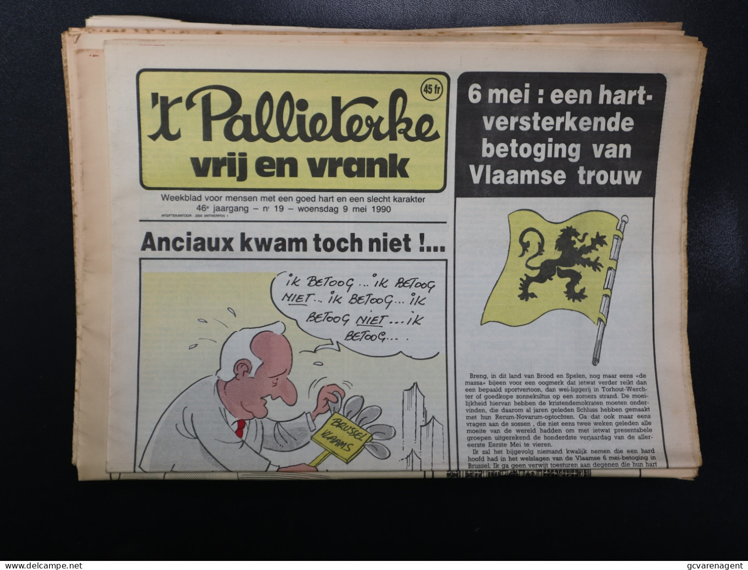 WEEKBLAD 'T PALLIETERKE  46e JAARGANG - Nr 19     9 MEI     1990 - Humor