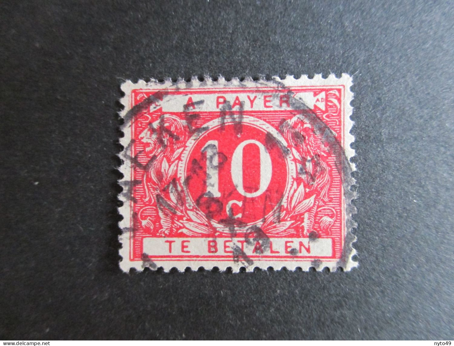 Tx 5 - Centrale Sterstempel Laeken11 - Postmarks With Stars