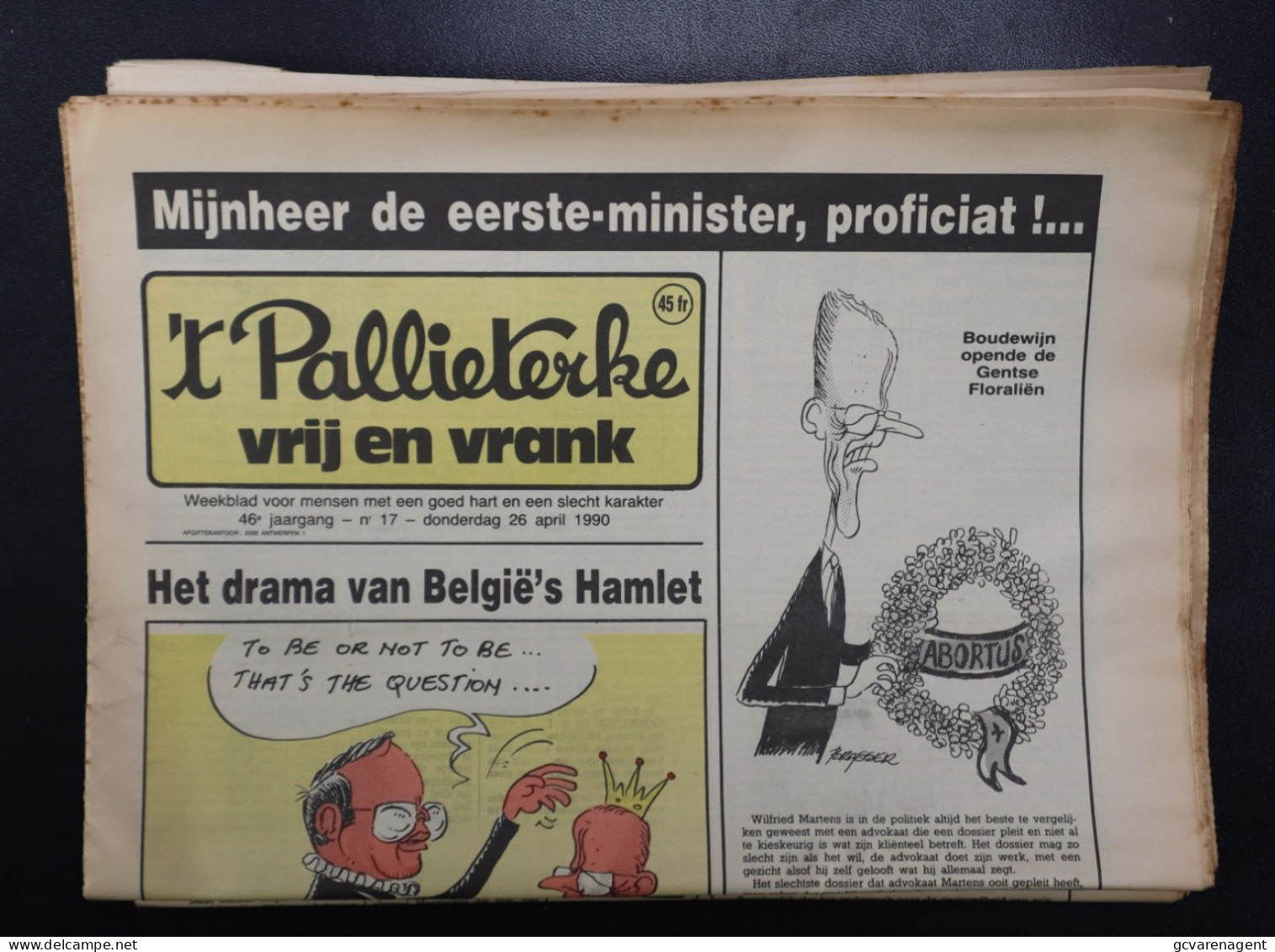 WEEKBLAD 'T PALLIETERKE  46e JAARGANG - Nr 17     26 APRIL      1990 - Humour