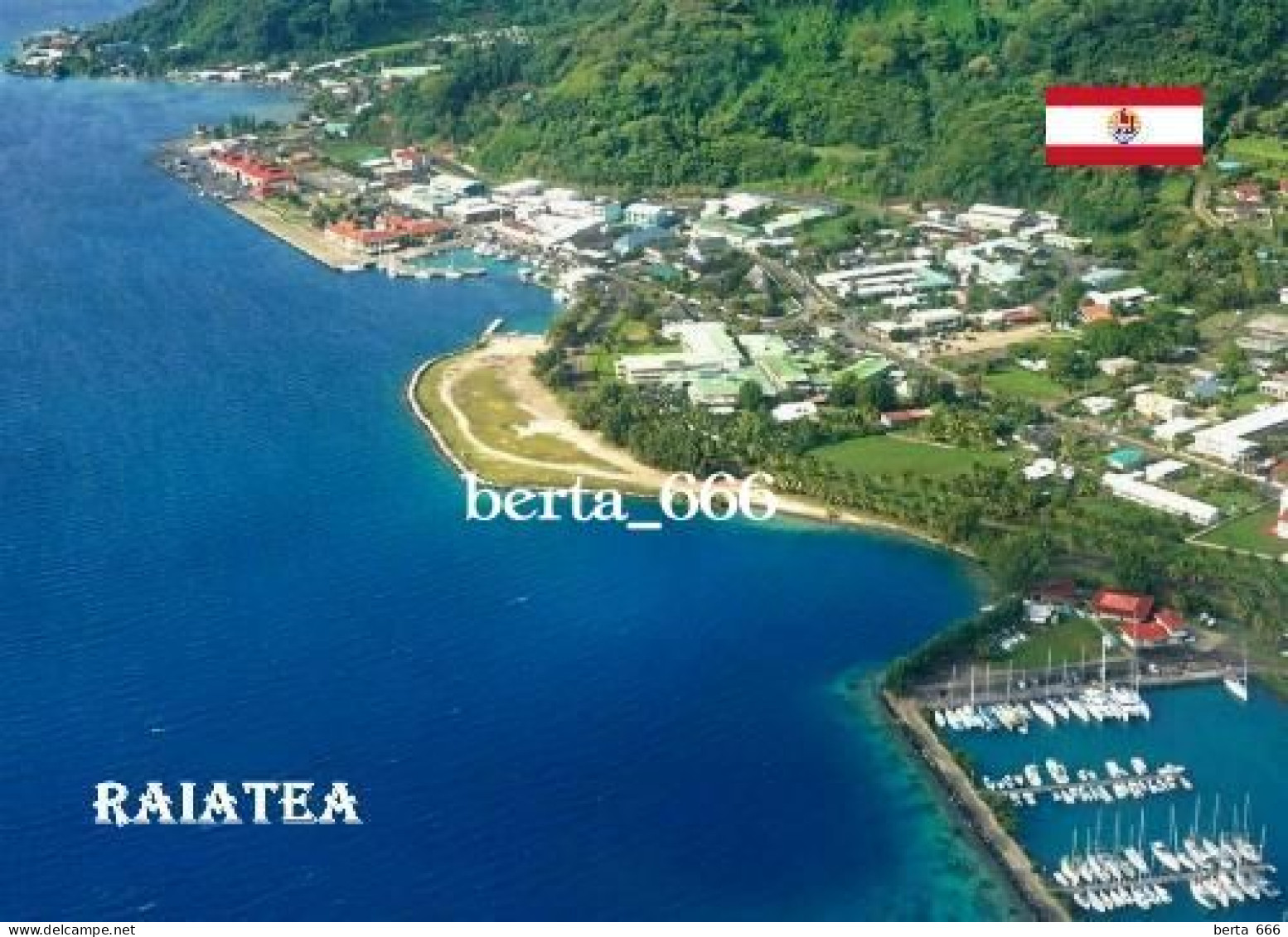 French Polynesia Raiatea Aerial View New Postcard - Polynésie Française