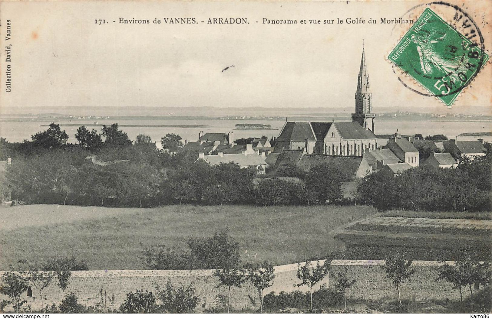 Arradon * Panorama Et Vue Sur Le Golfe Du Morbihan - Arradon