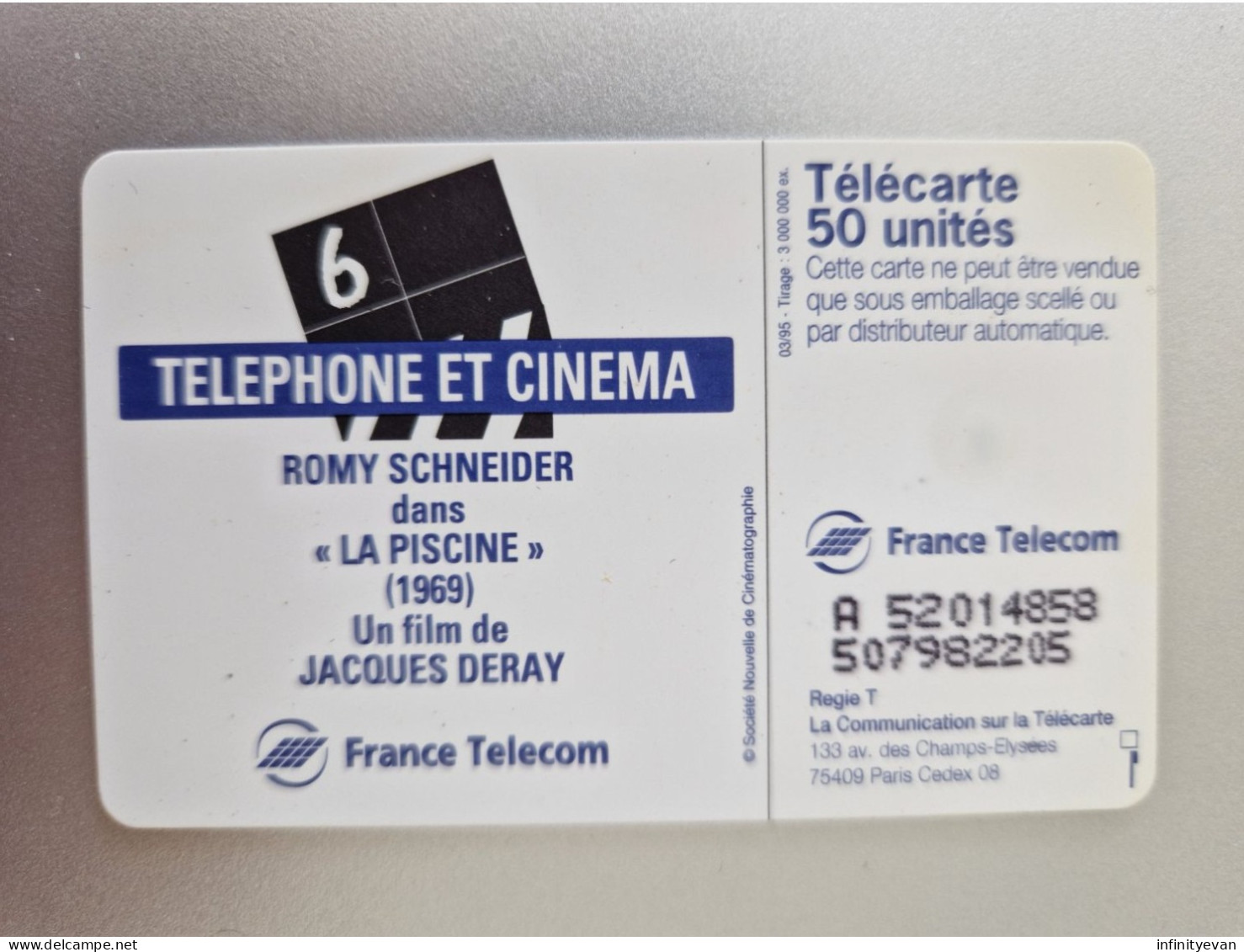 F543A - ROMY SCHNEIDER 50 SO5 JG - 1995