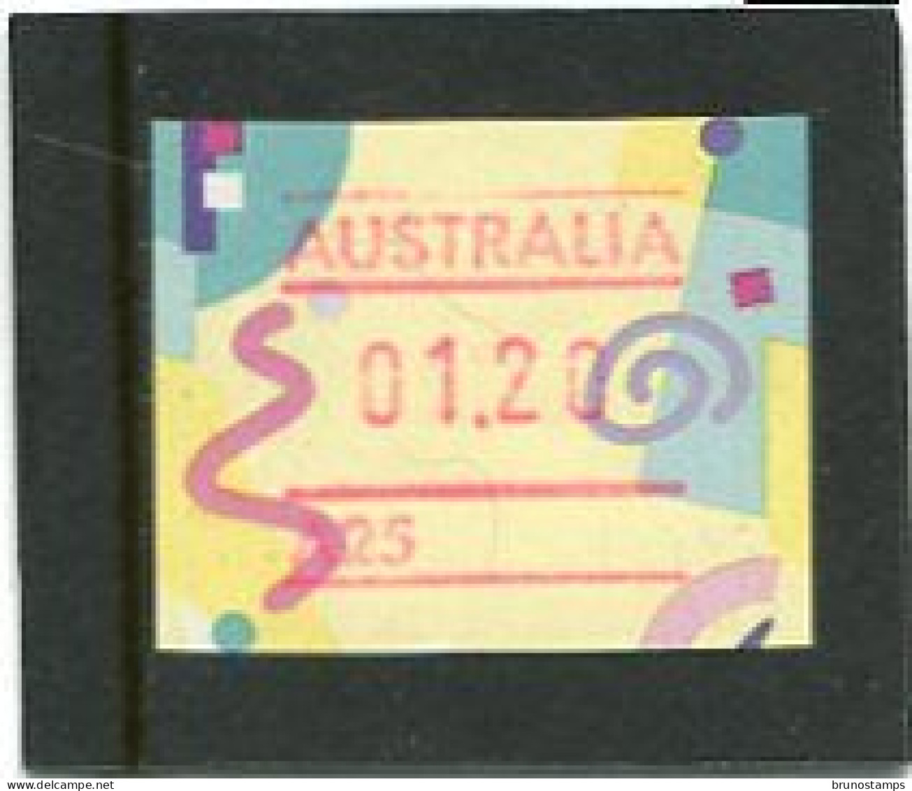 AUSTRALIA - 1996  1.20$  FRAMA  FESTIVE  NO POSTCODE  A25  MINT NH - Vignette [ATM]