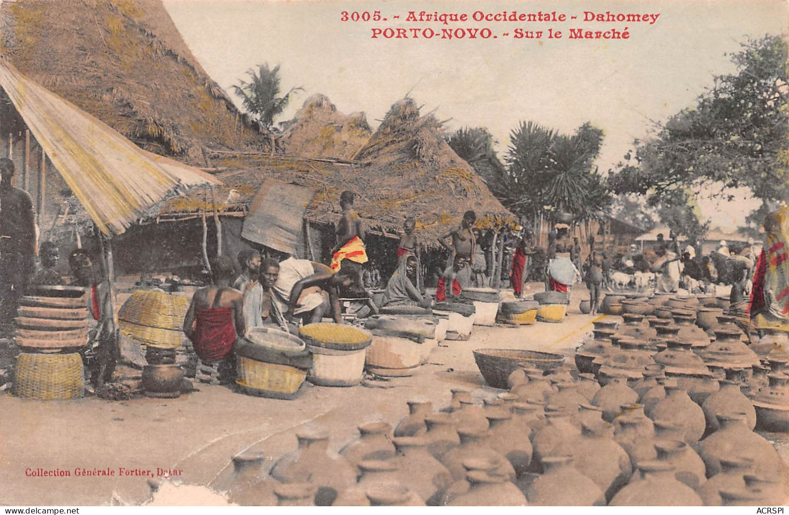 DAHOMEY Porto Novo Sur Le Marché AOF (Scans R/V) N° 73 \MO7009 - Dahome