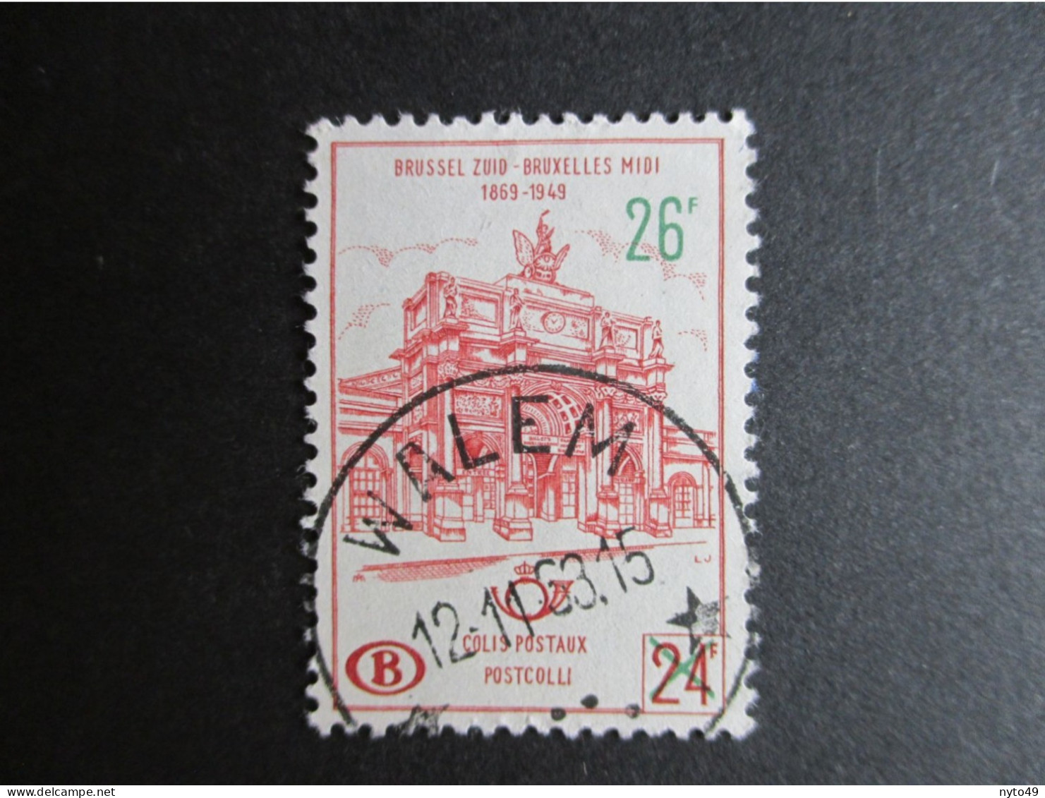 TR374 - Centrale  Sterstempel Walem - Postmarks With Stars