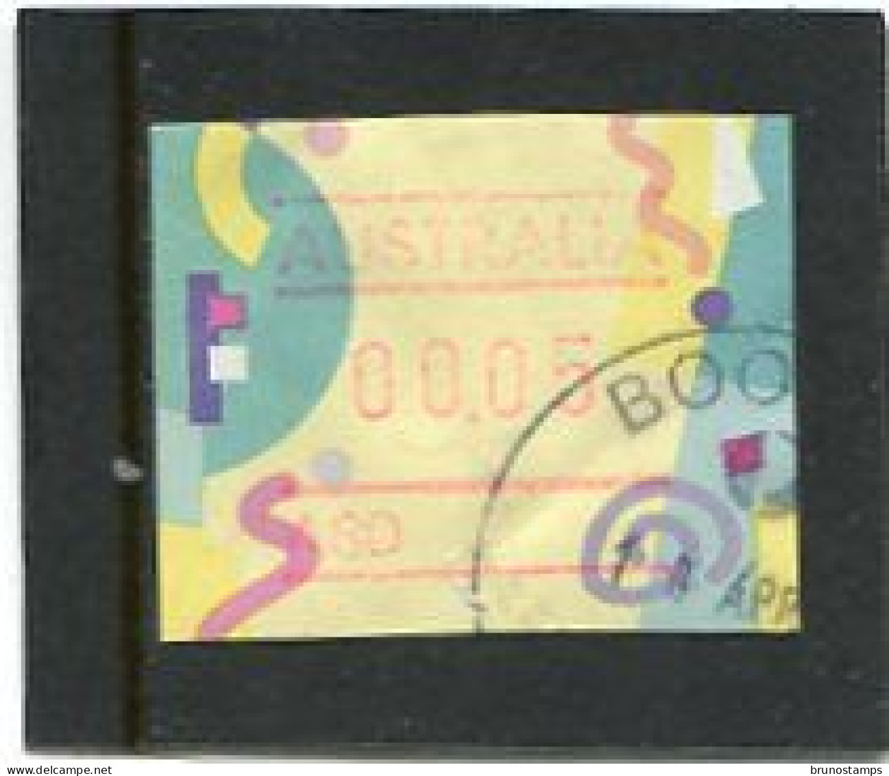 AUSTRALIA - 1996  5c  FRAMA  FESTIVE  NO POSTCODE  A80  FINE USED - Vignette [ATM]