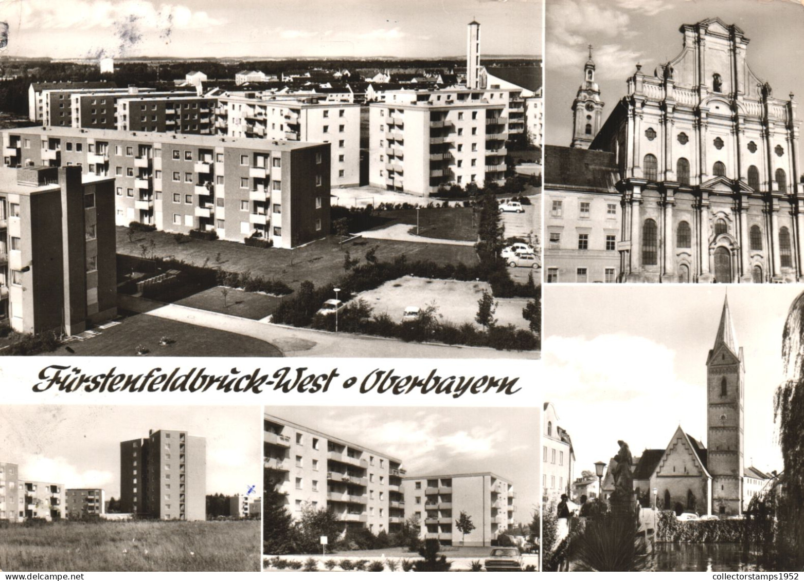 FURSTENFELDBRUCK, BAVARIA, MULTIPLE VIEWS, ARCHITECTURE, TOWER, GERMANY, POSTCARD - Fürstenfeldbruck