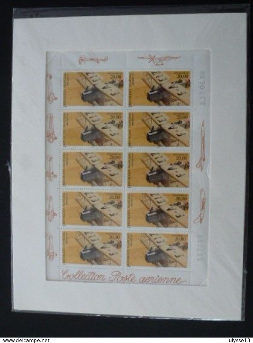 Année 1997 - Feuillet (10T) F61a - Biplan Breguet XIV - 15% De La Côte - 1960-.... Postfris