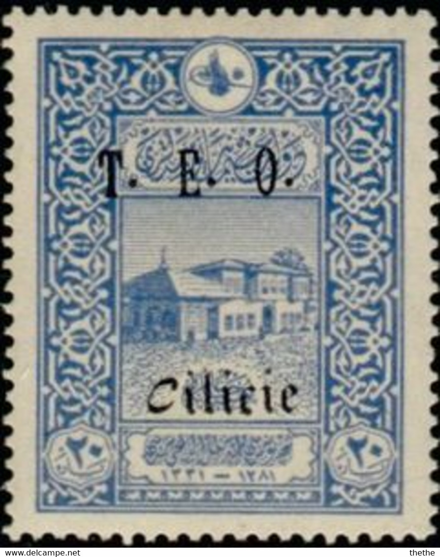 CILICIE -   Hôtel Des Postes D'Istanbul - Used Stamps