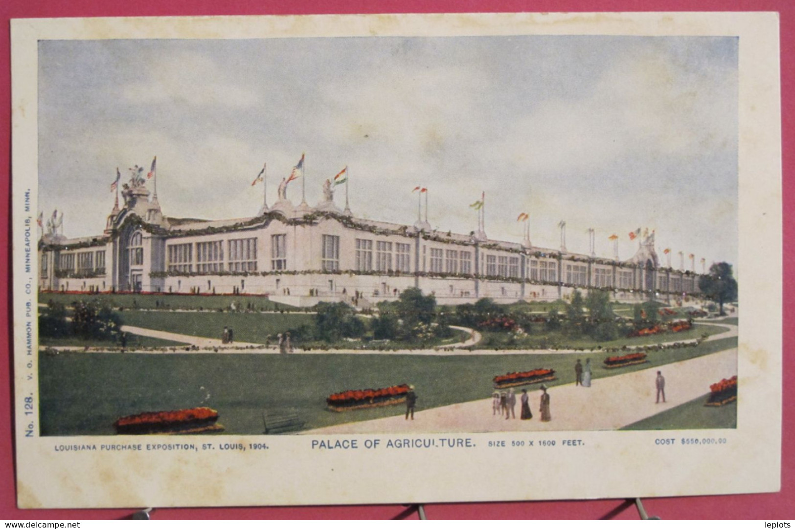 Visuel Très Peu Courant - USA - Palace Of Agriculture - Saint Louis - Missouri - Louisiana Purchase Exposition 1904 - St Louis – Missouri