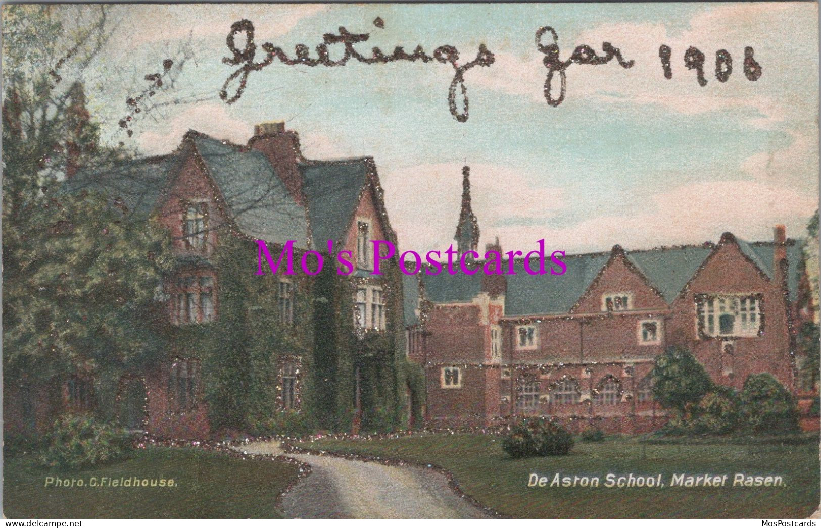 Lincolnshire Postcard - De Aston School, Market Rasen  DZ5 - Other & Unclassified