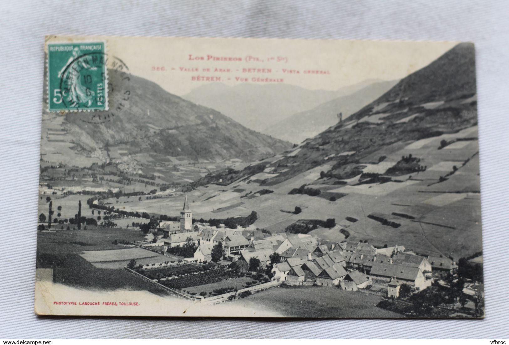 N87, Valle De Aran, Betren, Vista General, Espagne - Lérida