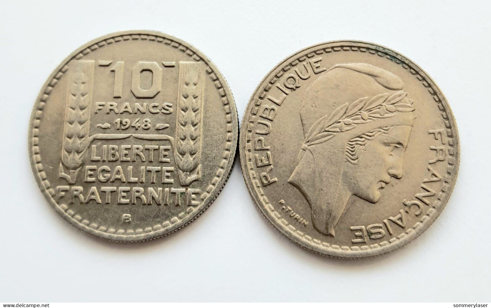 Lot De 16 Pièces De 10 Francs Turin De 1948B - F# 362, KM# 909 - 10 Francs
