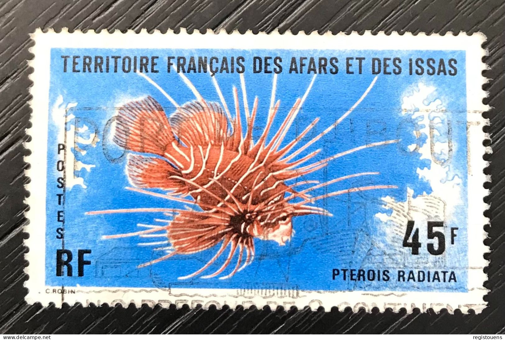 Timbre Oblitéré Afars Et Issas 1976 - Oblitérés