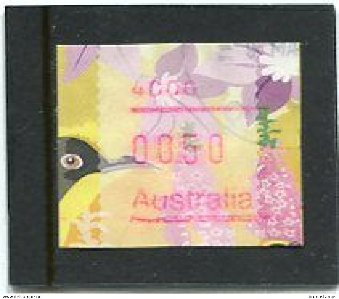 AUSTRALIA - 2003  50c  FRAMA  FAREWELL  POSTCODE  4000 (BRISBANE)  FINE USED - Timbres De Distributeurs [ATM]
