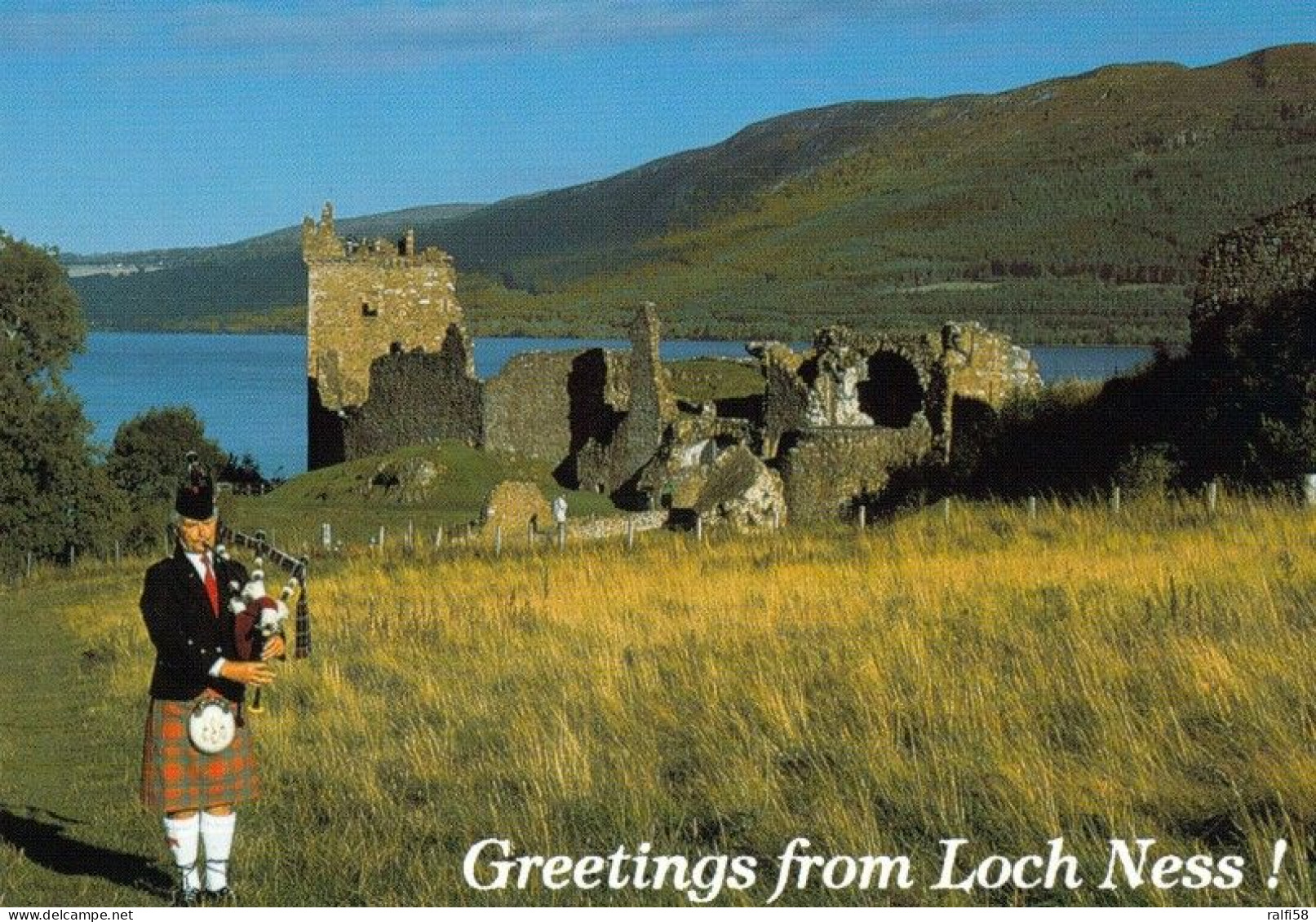 1 AK Schottland / Scotland * The Dramatic Remains Of Castle Urquhart, On The Shores Of Mysterious Loch Ness * - Inverness-shire