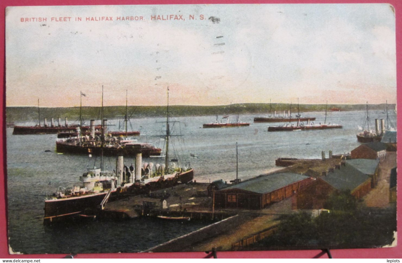 Visuel Pas Très Courant - Canada - Halifax - British Fleet In Halifax Harbor - 1909 - Halifax