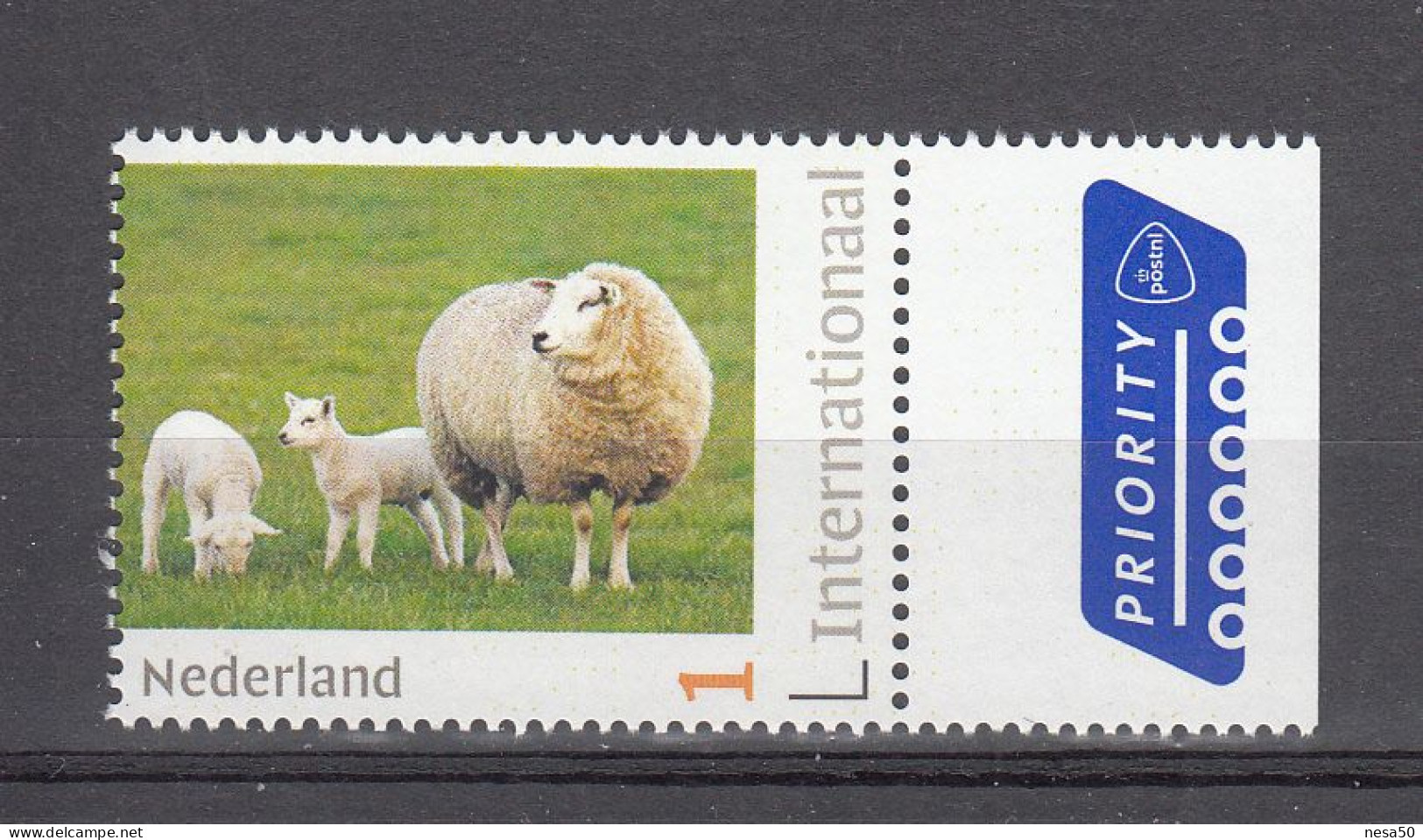 Nederland  Internationaal Persoonlijke Zegel :  Schapen, Lammetjes, Sheep - Neufs