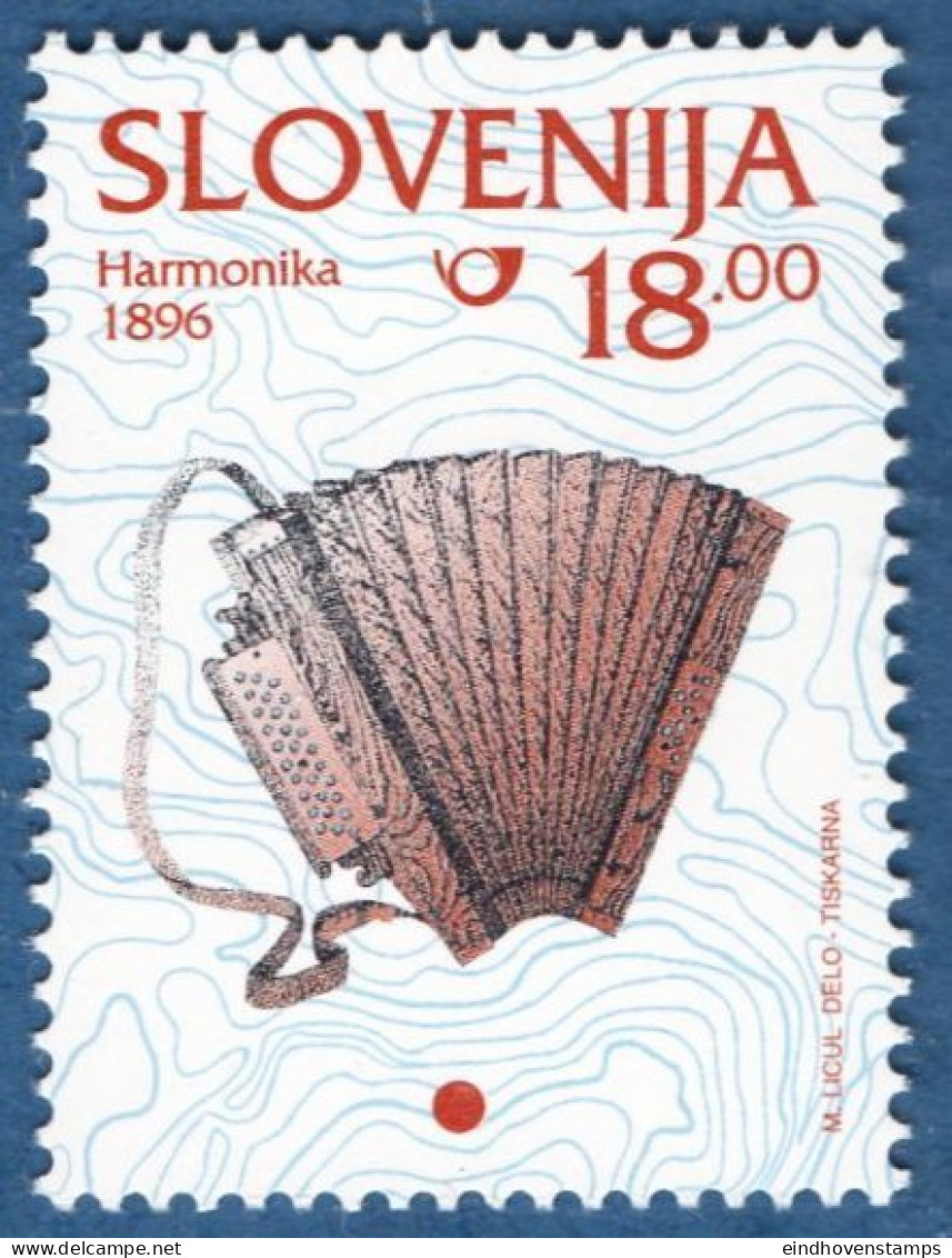 Slovenia 1999 Accordeon From Murkovic 1 Value Music Instrument - Musique