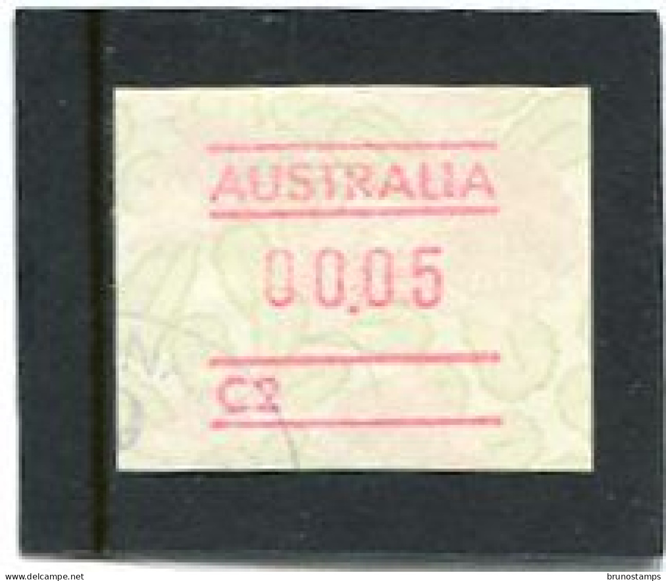 AUSTRALIA - 2004  5c  FRAMA  WARATAH  NO POSTCODE  C2  FINE USED - Automatenmarken [ATM]