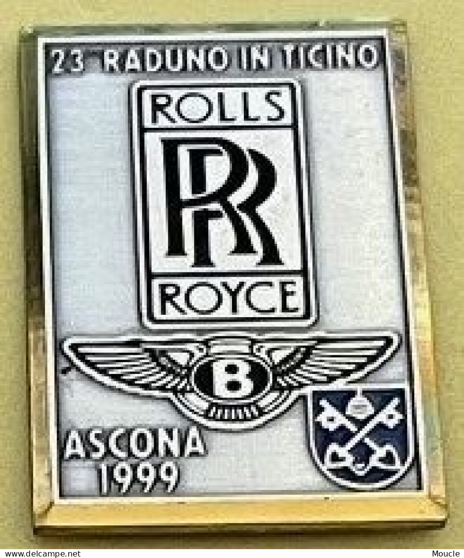 ROLLS ROYCE - 23 RADUNO IN TICINO - SVIZZERA - SUISSE - SCHWEIZ - ASCONA 1999 - VOITURE - CAR - BENTLEY LOGO - (28) - Otros & Sin Clasificación