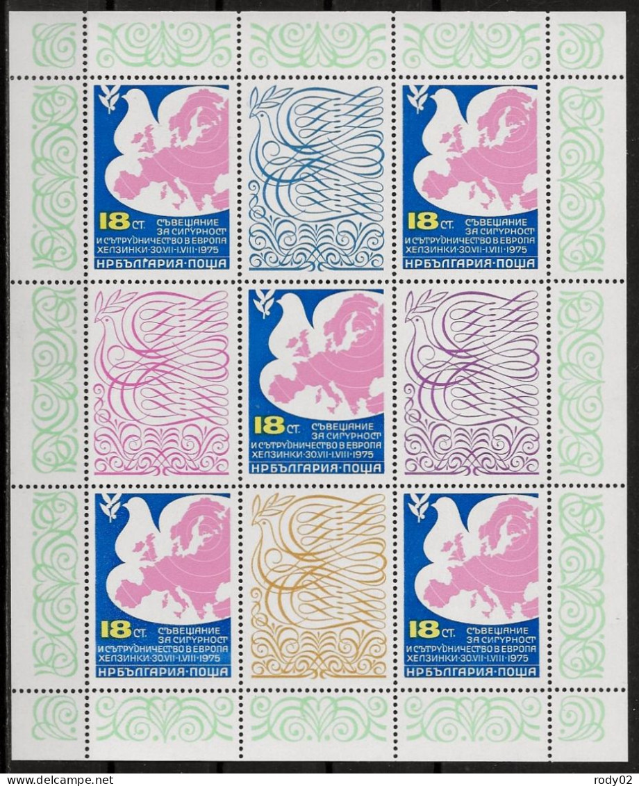 EUROPA - IDEES EUROPEENNES - BULGARIE - BF 57 - NEUF** MNH - Blocs-feuillets