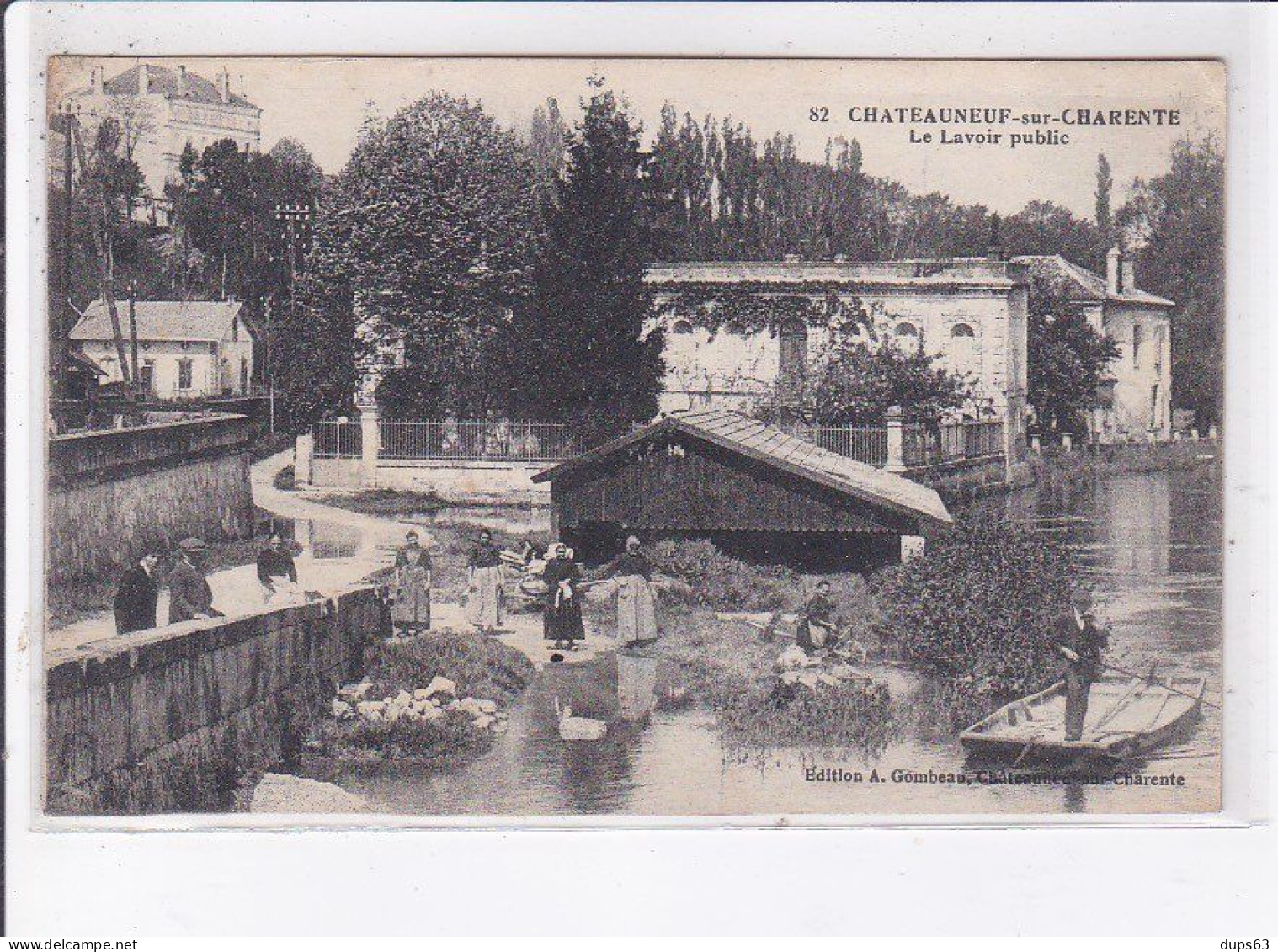 CHATEAUNEUF-sur-CHARENTE: Le Lavoir Public - Très Bon état - Chateauneuf Sur Charente