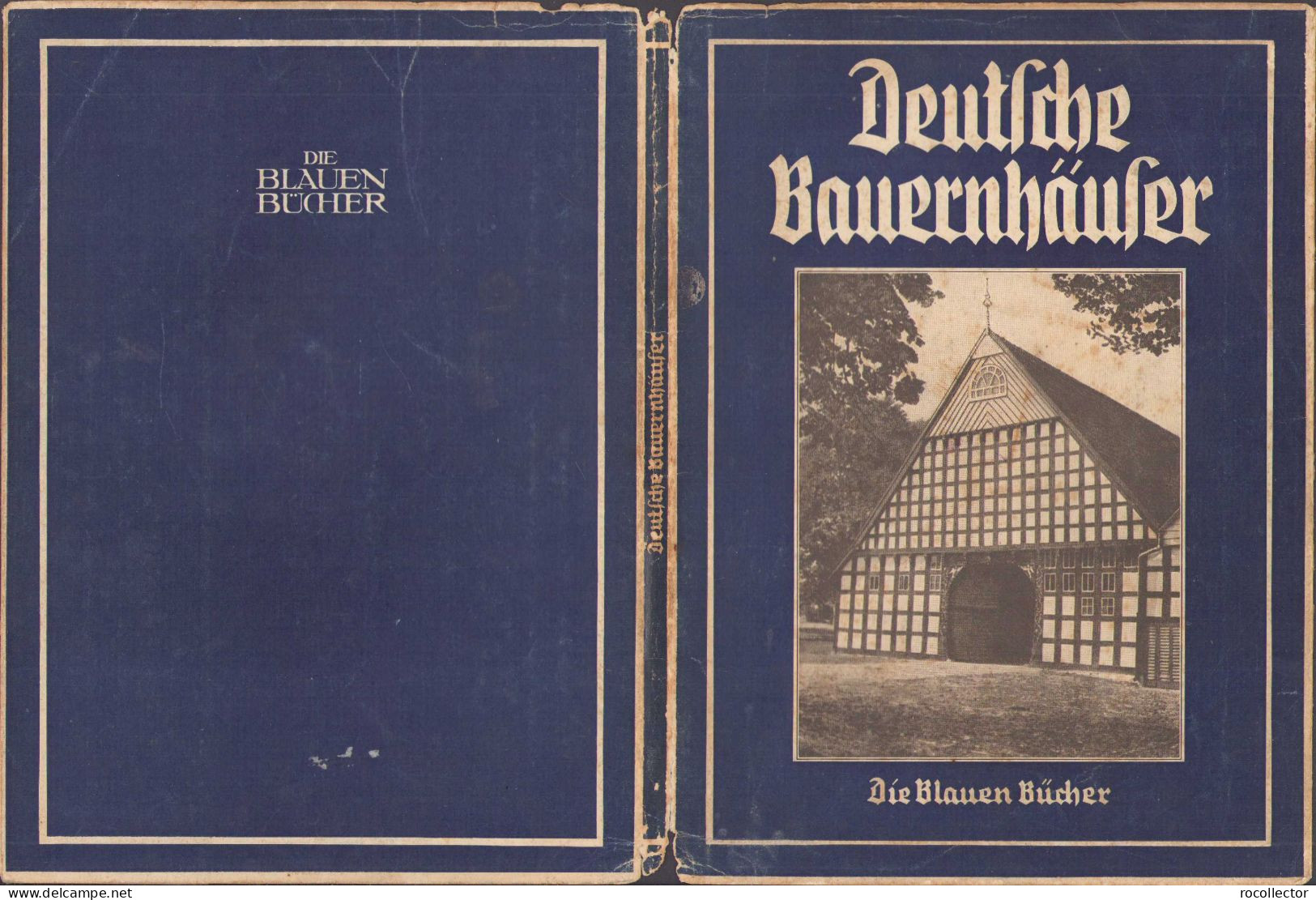 Die Deutsche Bauernahäuser Von Klaus Thiede, 1941, Leipzig C443 - Livres Anciens