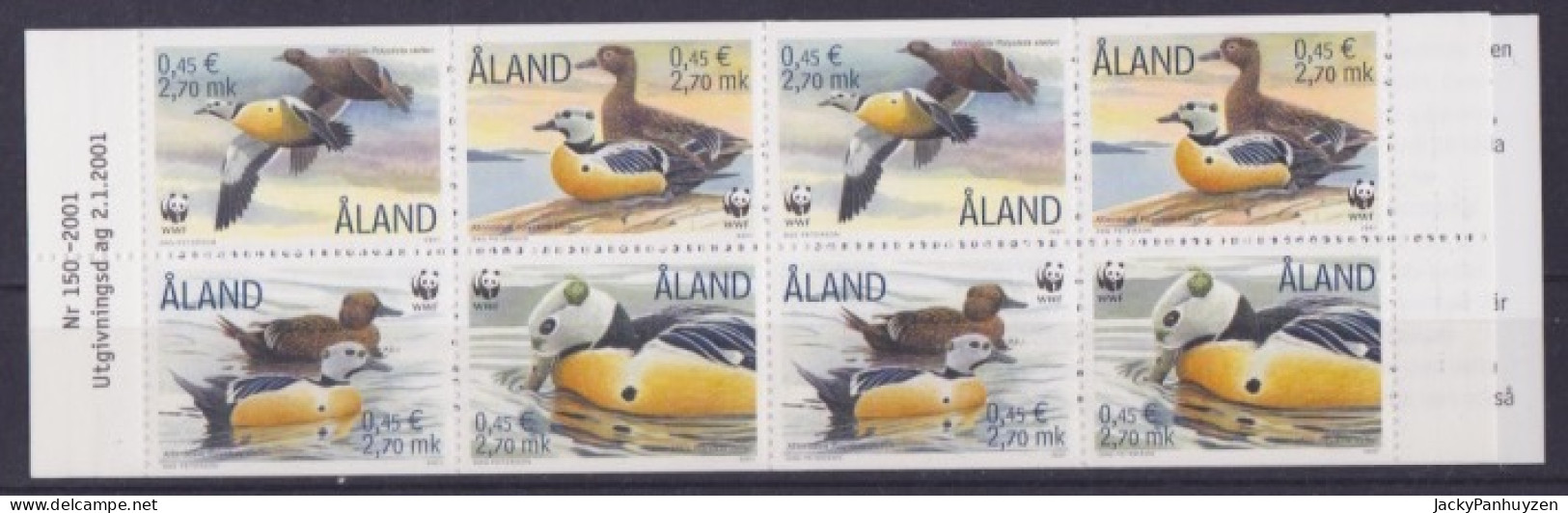 WWF 2001 : Aland (Birds) - MNH (**) - Ungebraucht