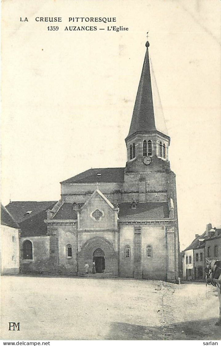 23 , AUZANCES , L'église ( édition PM ) , *  472 81 - Auzances