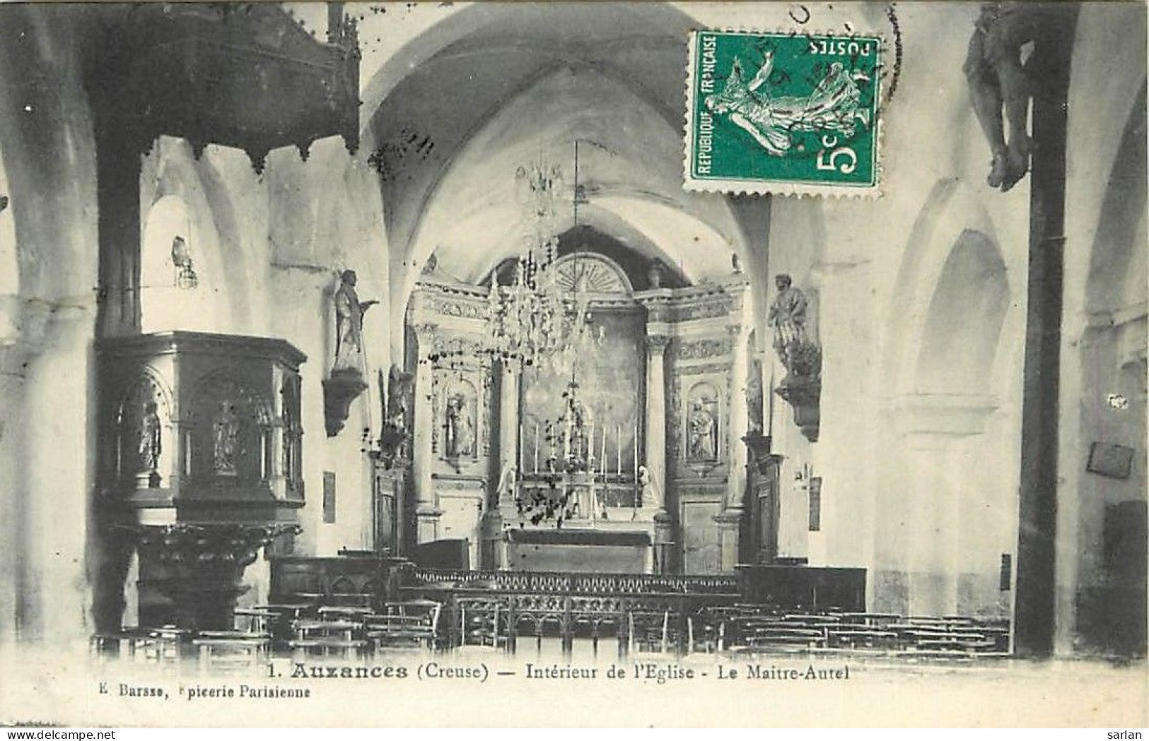 23 , AUZANCES , Interieur De L'église , Le Maitre Autel , *  472 78 - Auzances