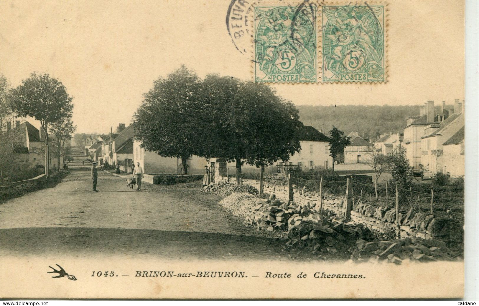 - 58 - NIEVRE - BRINON-SUR-BEUVRON - Route De Chevannes - Brinon Sur Beuvron