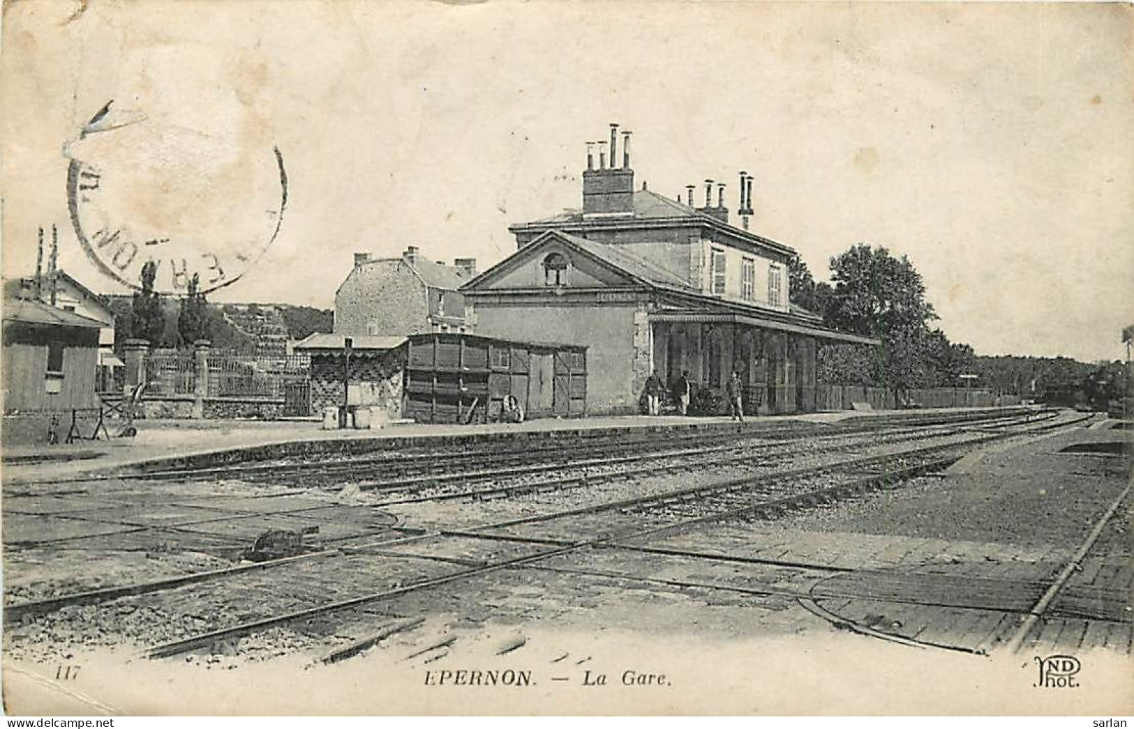 28 , EPERNON , La Gare  , *  473 91 - Epernon