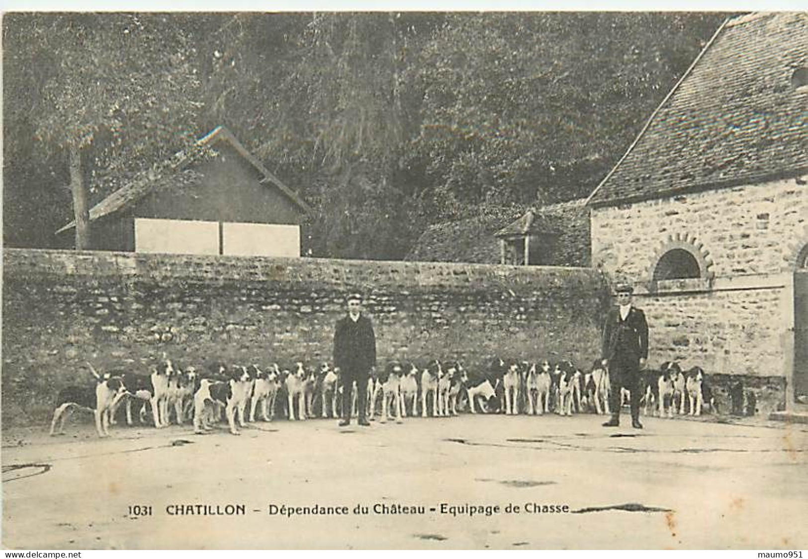 58 CHATILLON - Dépendance Du Chateau Equipage De Chasse - Chatillon En Bazois