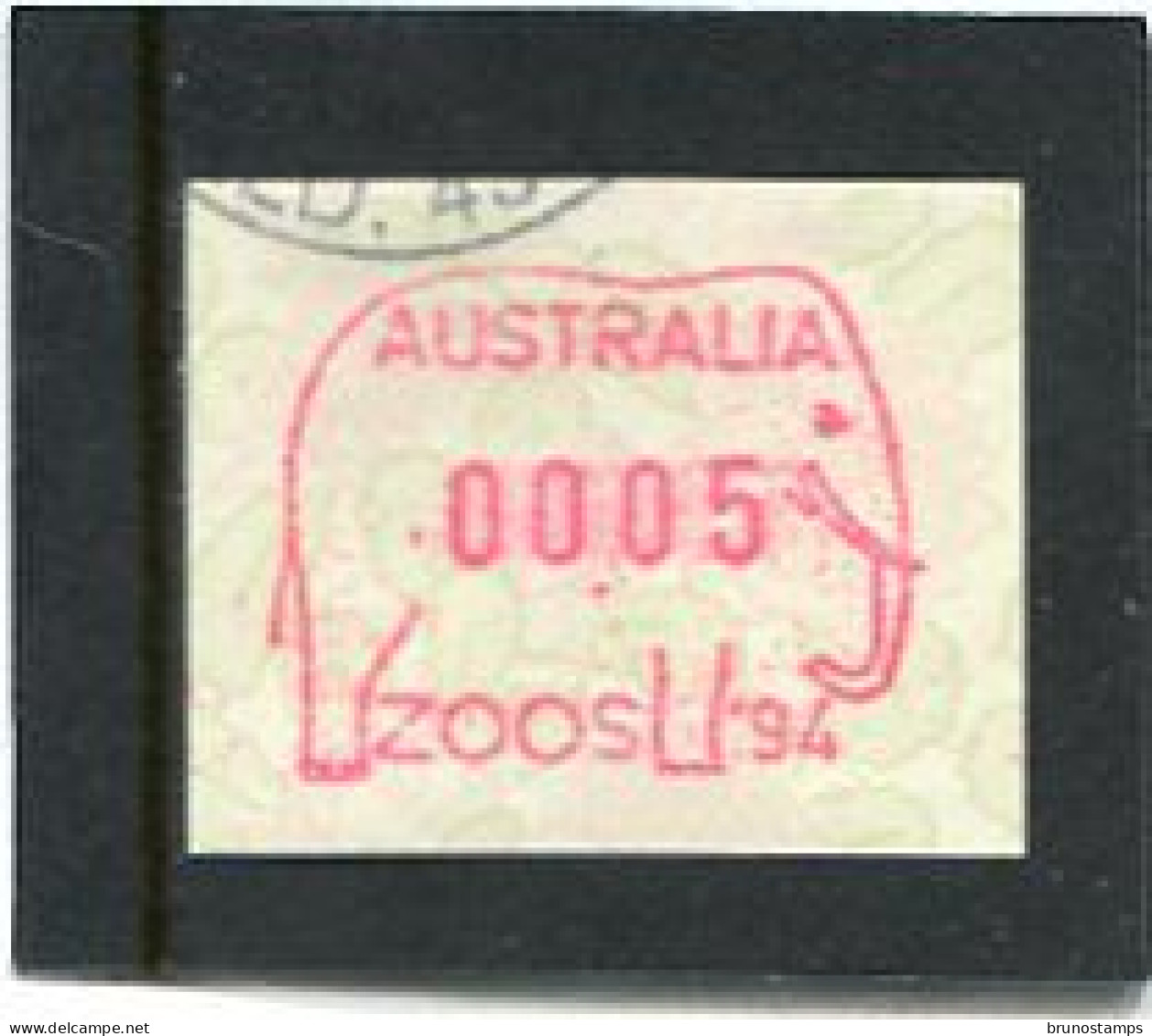 AUSTRALIA - 1994  5c  FRAMA  WARATAH  NO POSTCODE  ZOOS '94  FINE USED - Viñetas De Franqueo [ATM]