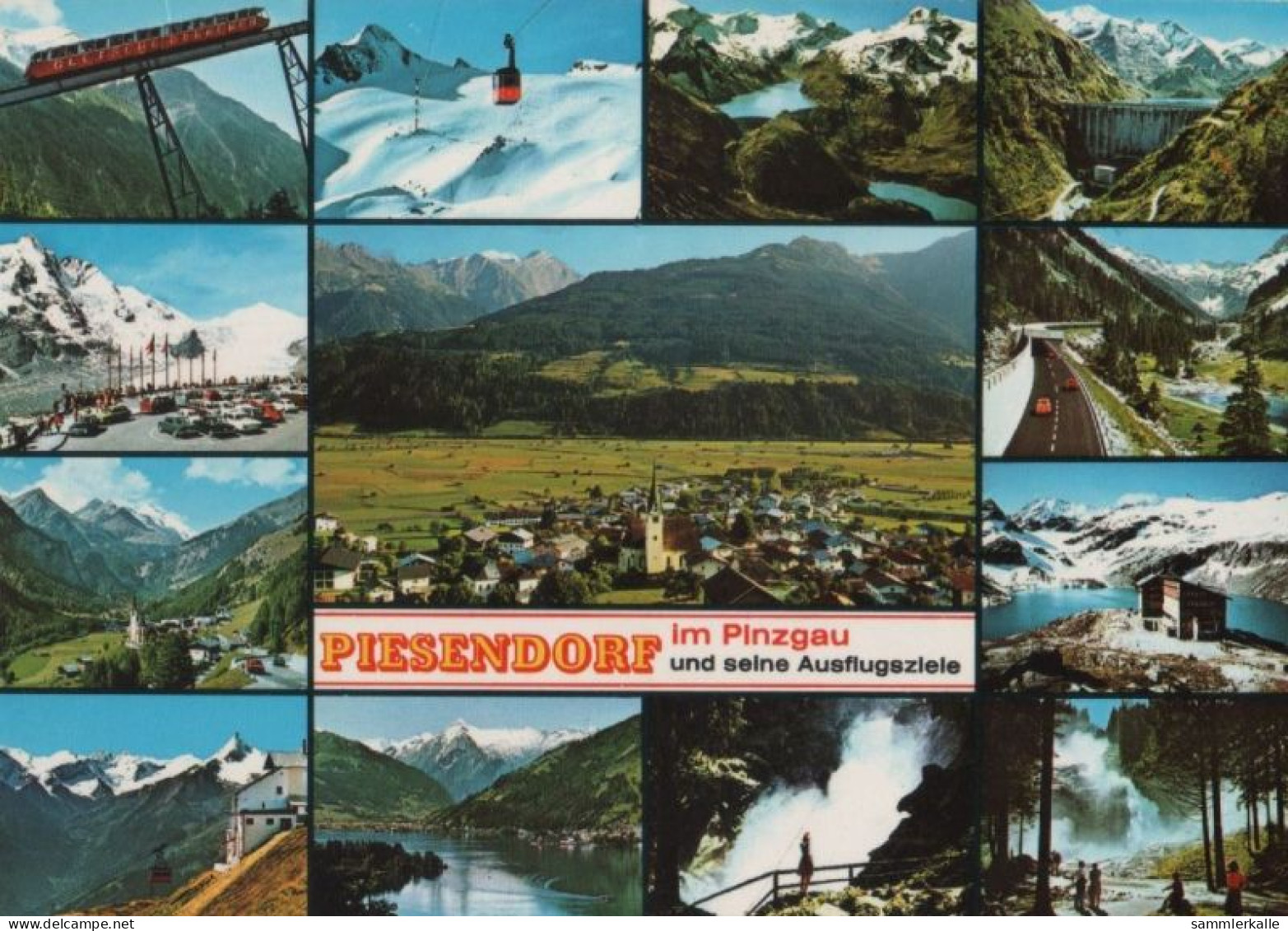 90018 - Österreich - Piesendorf - Und Seine Ausflugsziele - Ca. 1985 - Zell Am See