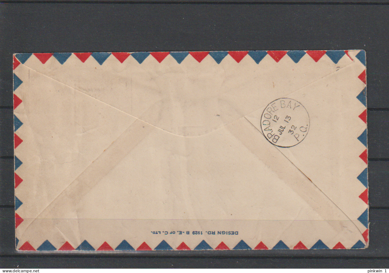 Canada LP MI 170 On Letter - Airmail