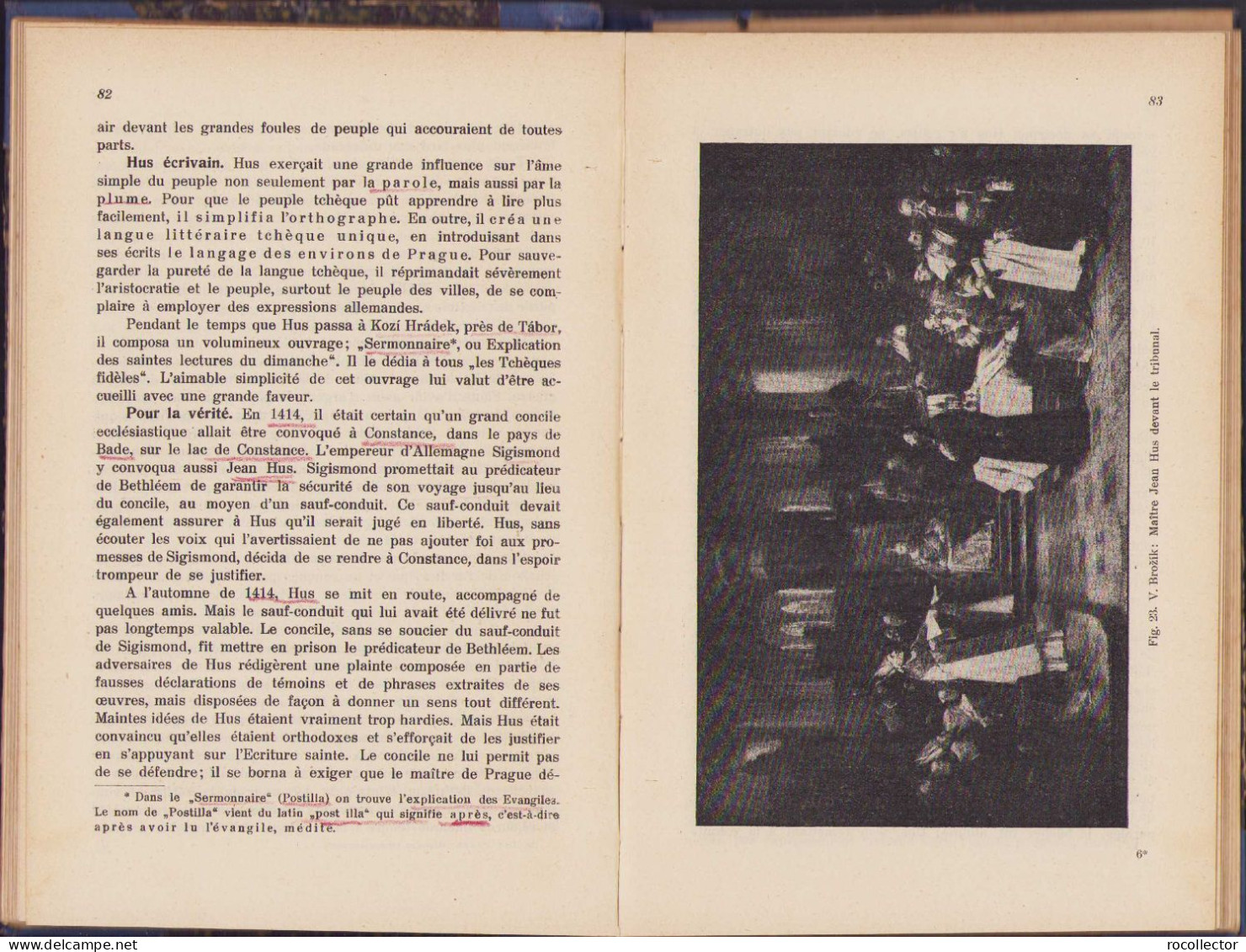 Histoire Tchecoslovaque, Jos. Pesek, 1925, Prague C340 - Livres Anciens