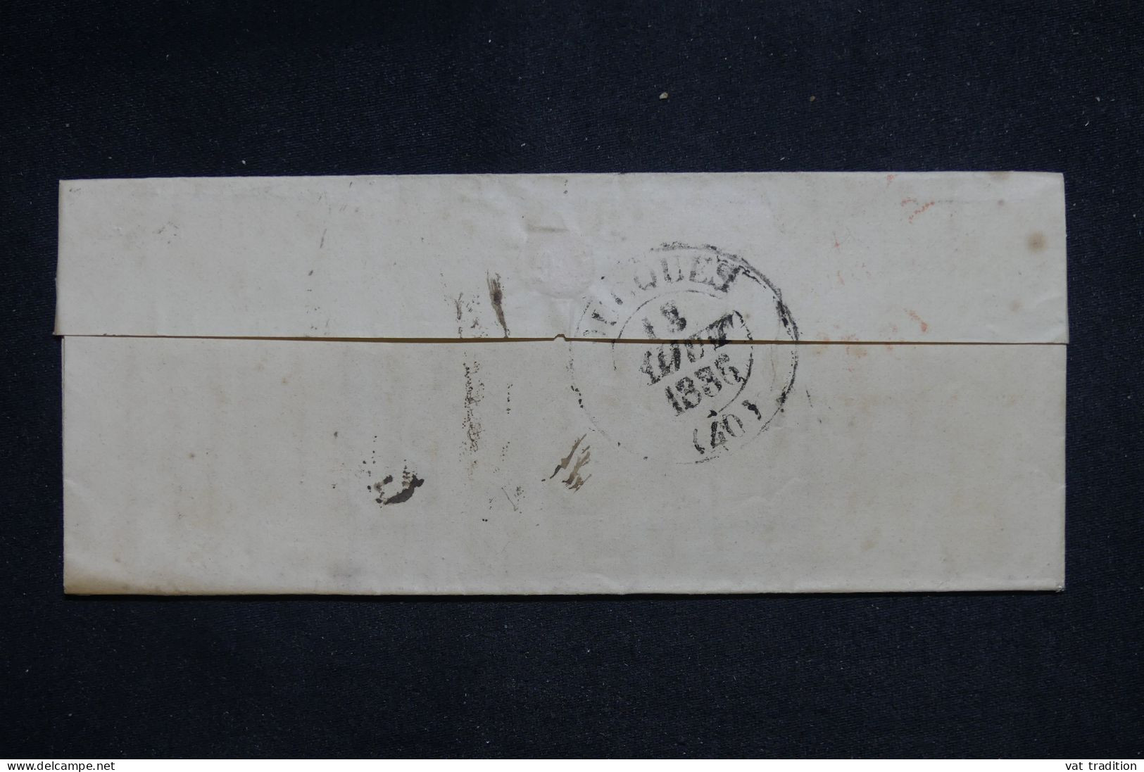 FRANCE - Marque D'Entrée Belgique Par Lille Sur Lettre De Bruges Pour Oucques En 1835  - L 151345 - Marques D'entrées