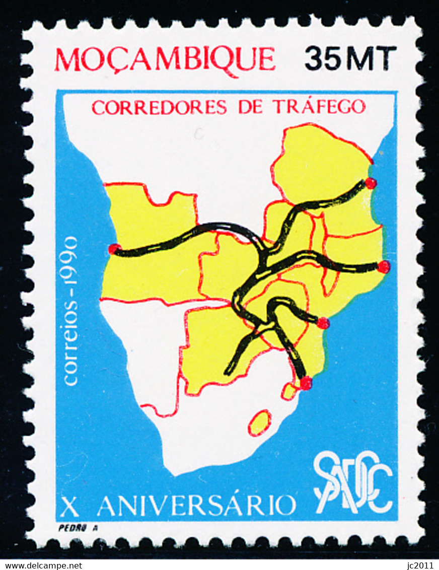 Mozambique - 1990 - SADCC / Traffic Corridors - MNH - Mosambik