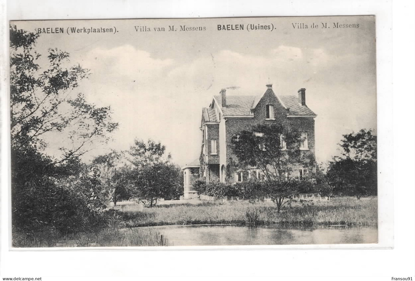 Baelen Werkplaatsen Usine Villa Messens - Balen