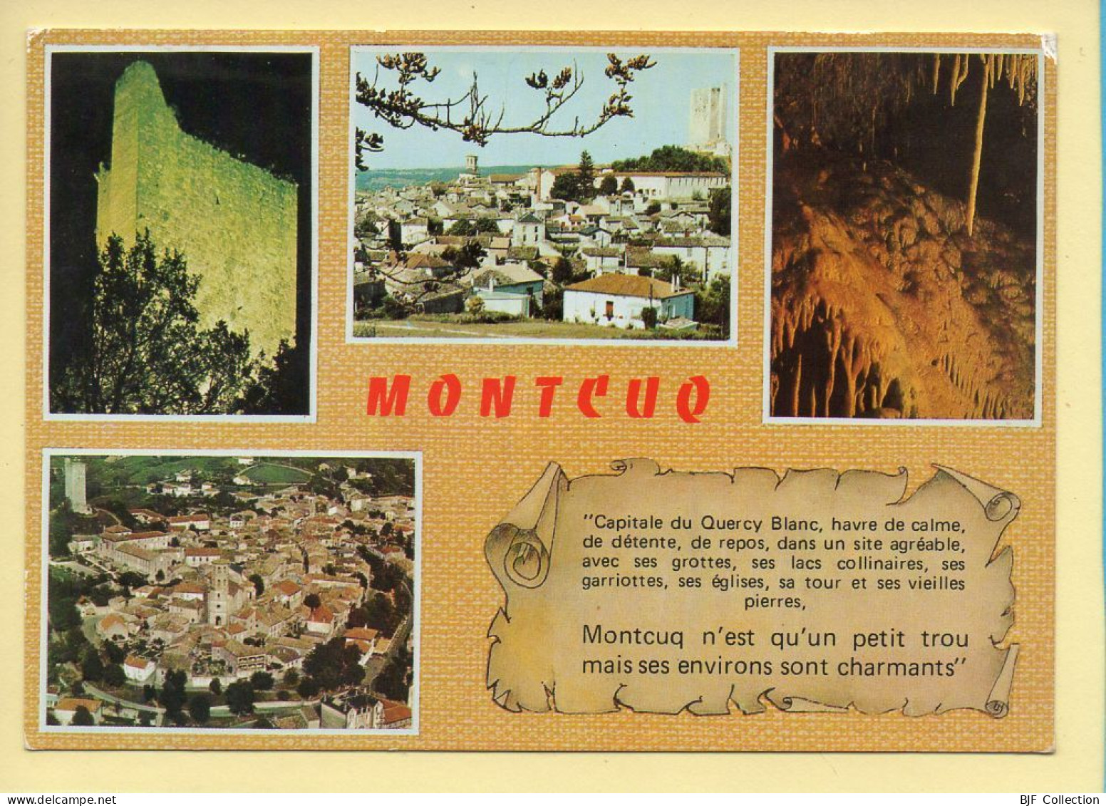 46. MONTCUCQ – Capitale Du Quercy Blanc / Multivues / Pachemin - Montcuq