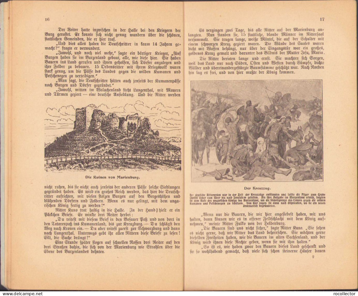 Bilder Aus Der Heimischen Geschichte. I Teil Von Hermann Rehner, 1933 Hermannstadt C286 - Oude Boeken