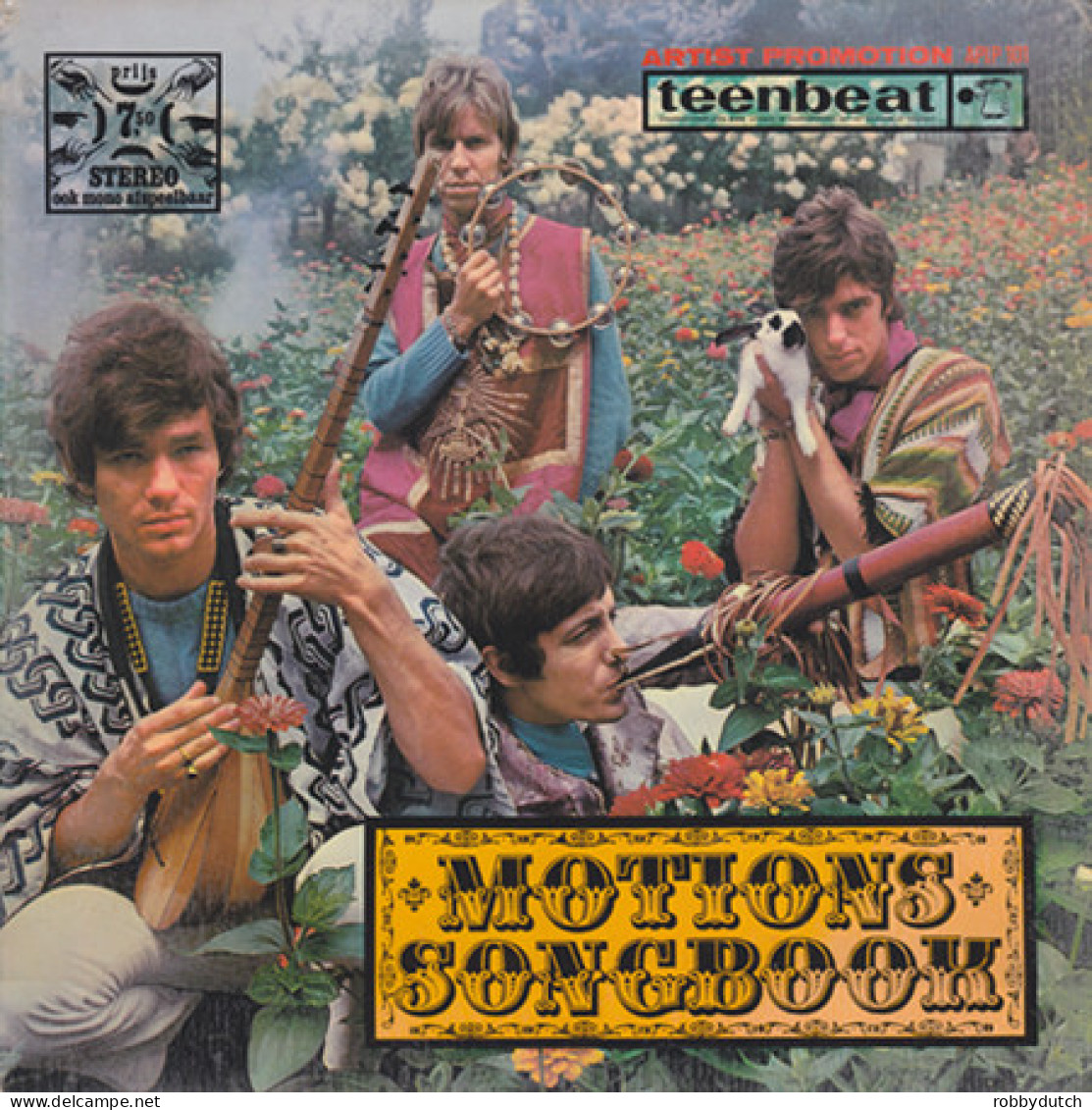 * LP *  THE MOTIONS - MOTIONS SONGBOOK (Holland 1967 EX-) - Rock