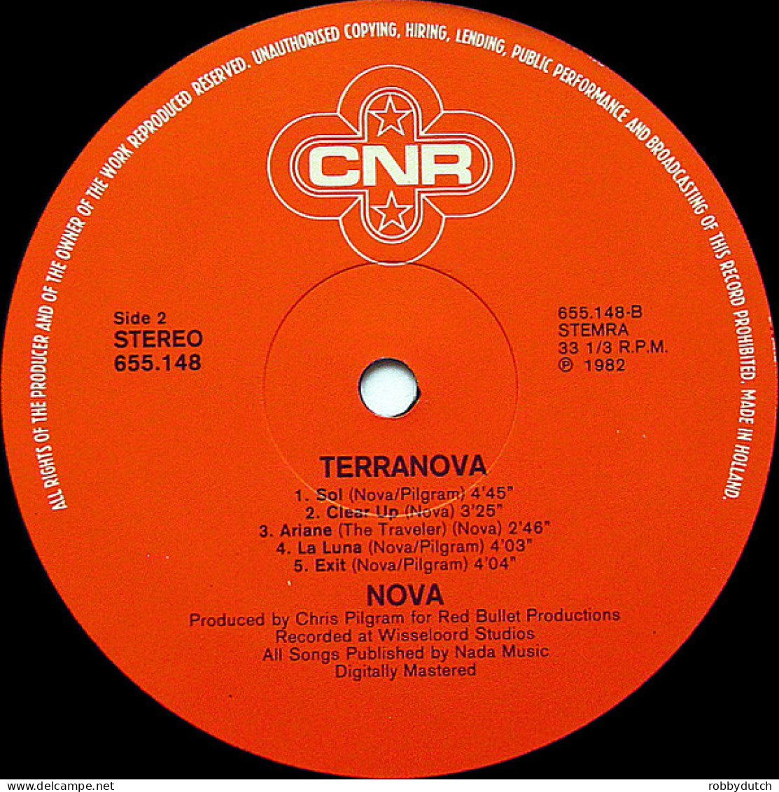 * LP *  NOVA - TERRANOVA (Holland 1982 EX) - Disco, Pop