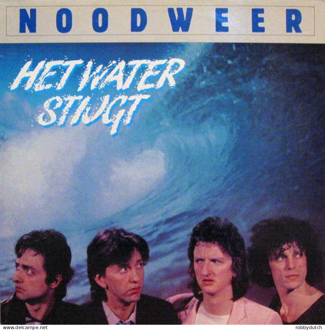 * LP *  NOODWEER - HET WATER STIJGT (Holland 1984 ) - Autres - Musique Néerlandaise