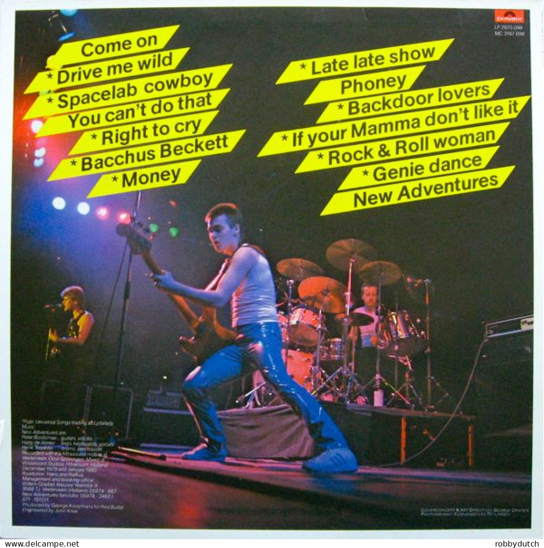 * LP *  NEW ADVENTURES (Holland 1980 EX-) - Rock